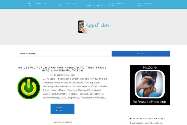 appspicker.com site used Velox