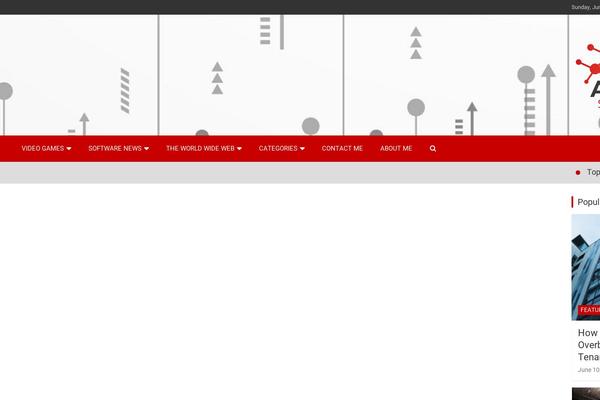NewsCard theme site design template sample