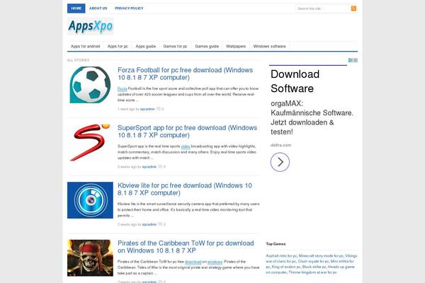 appsxpo.com site used Appsxpo