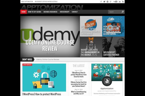 apptomization.com site used Hot Topix