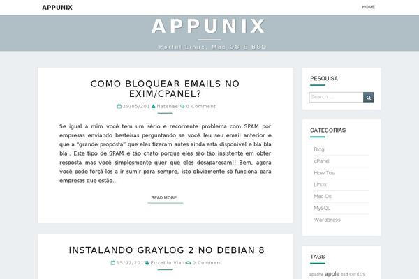 appunix.com.br site used Journalistblogily