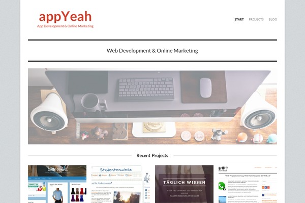 appyeah.de site used Wpex-adapt-child