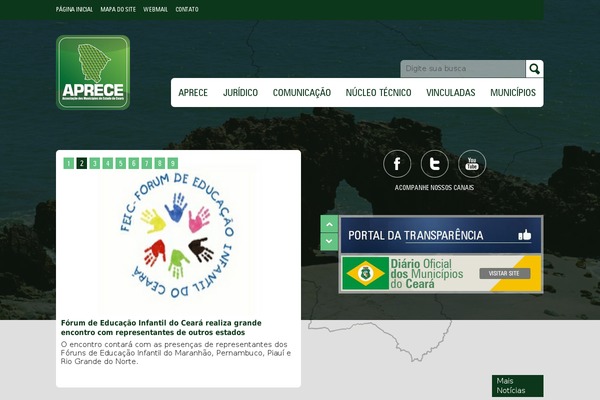 aprece.org.br site used Aprece