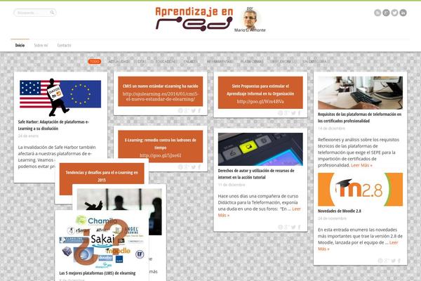 aprendizajeenred.es site used Edumatica