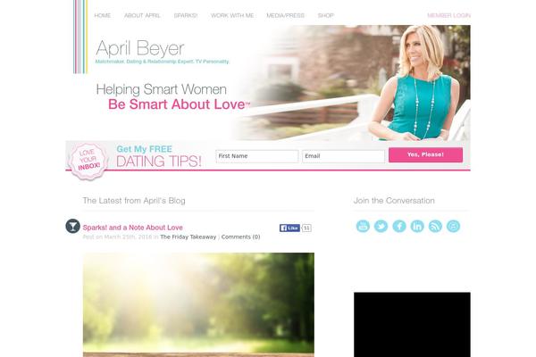 aprilbeyer.com site used April-beyer