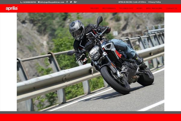 aprilia-pakistan.com site used Ravi