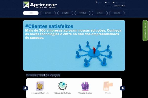 aprimorar.com site used Aprimorar