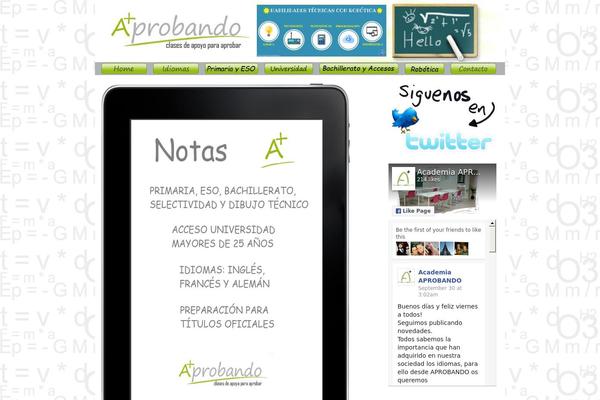 aprobando.com site used Aprobando