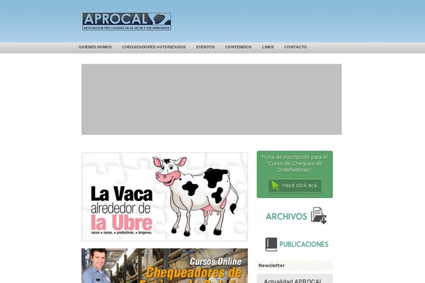 aprocal.com.ar site used Aprocal