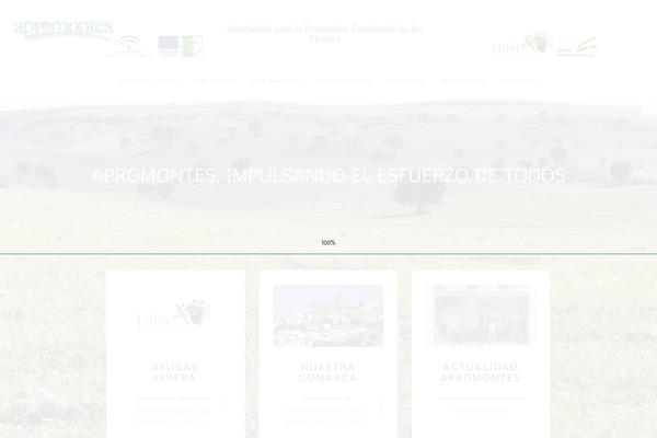 Amelie theme site design template sample