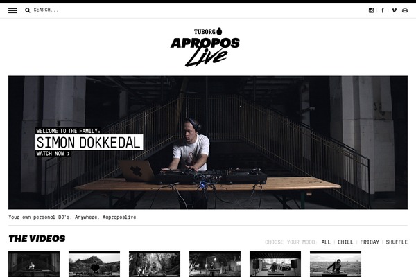 aproposlive.com site used Aproposlive