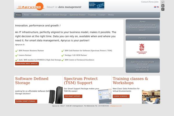 Site using Social Media Widget by Acurax plugin