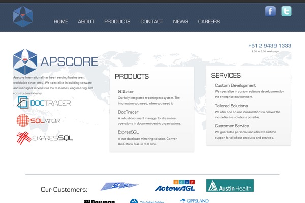 apscore.com site used Apscore