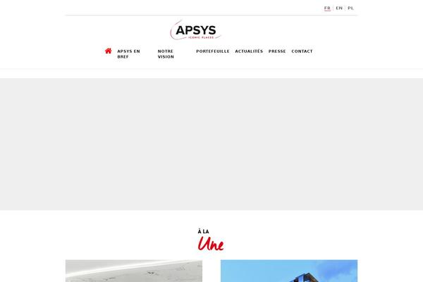 apsysgroup.com site used Sirens