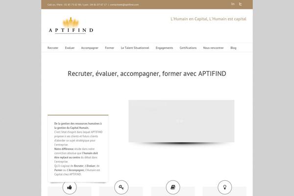 Avada theme site design template sample
