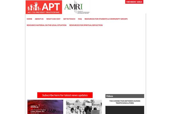 aptireland.org site used Aptireland