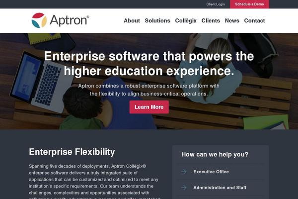 aptron.com site used Aptron