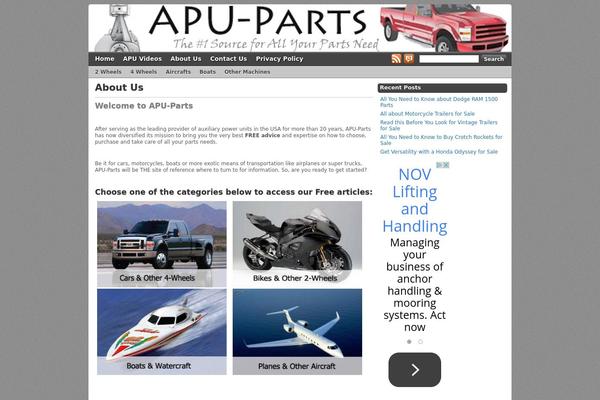 apu-parts.com site used Hmtpro50