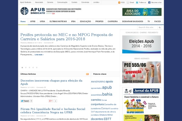 apub.org.br site used Daily