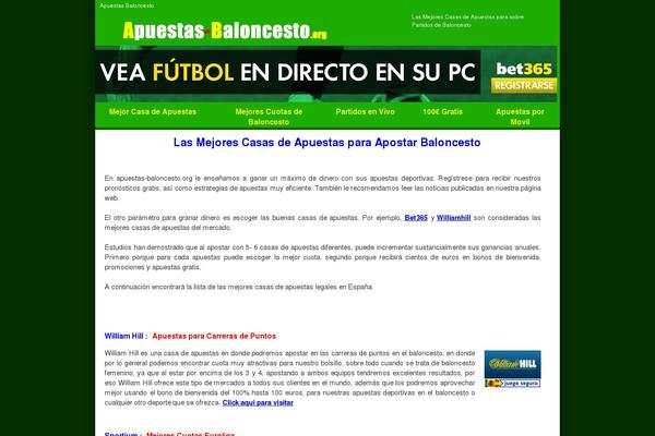 apuestas-baloncesto.org site used Diseno1