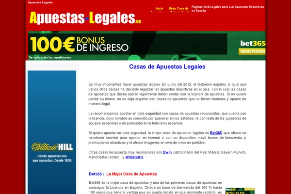 apuestas-legales.es site used Wp5