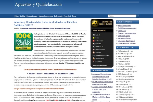 apuestas-quinielas.com site used Revolution Code Blue