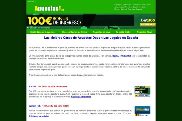 apuestas1.es site used Diseno2013wp