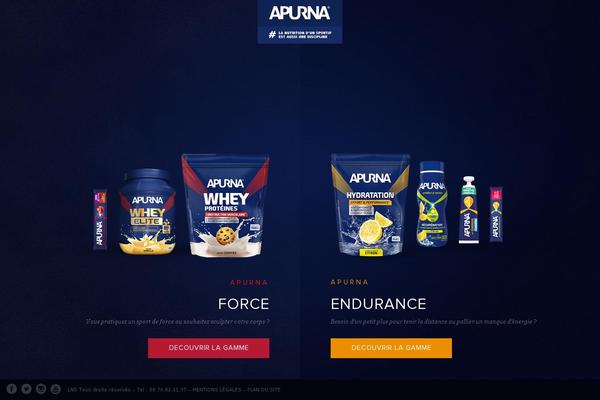 apurna-nutrition.fr site used Apurna
