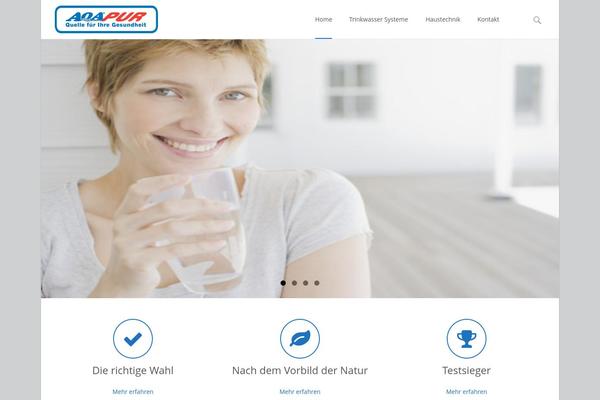 aqapur.de site used Aqapur