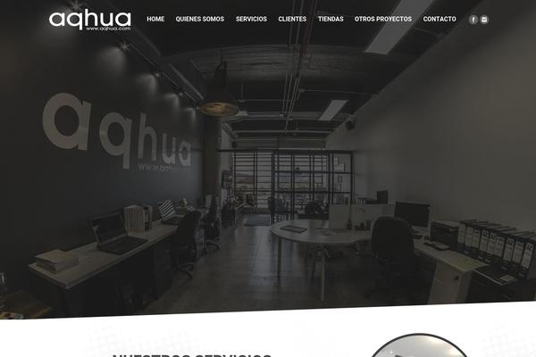 The7 theme site design template sample