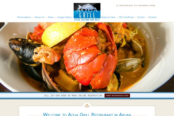 aqua-grill.com site used Rosa2