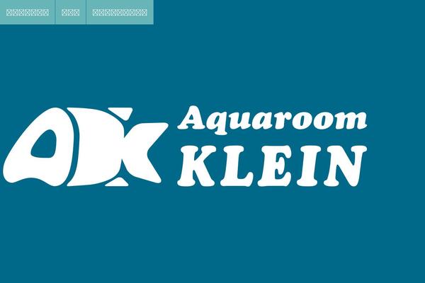 Klein theme site design template sample