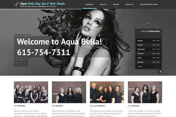 aquabelladayspa.com site used HairPress