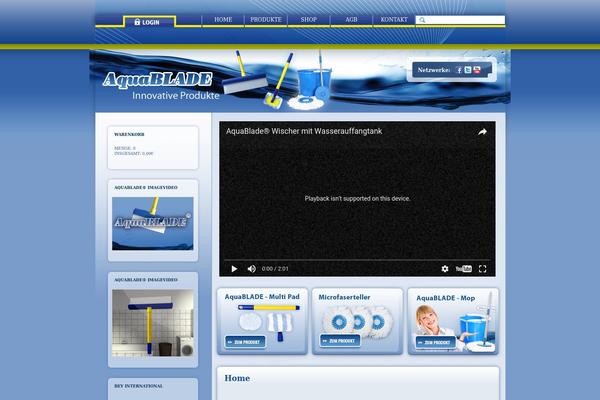 aquablade.de site used Aquablade