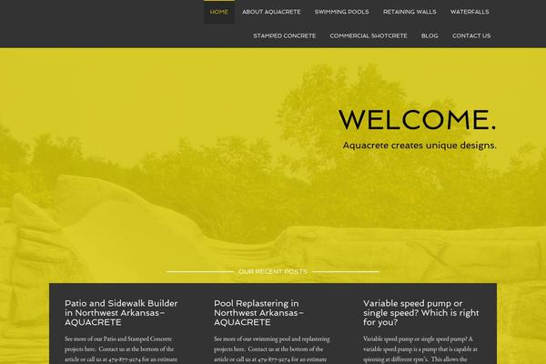 Agency Pro theme site design template sample