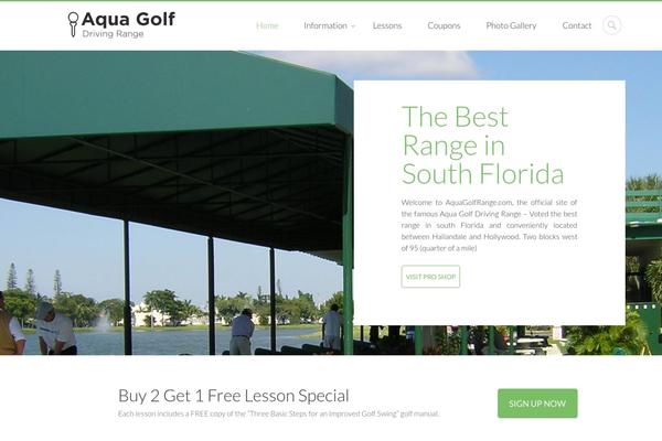 aquagolfrange.com site used Aquagolf
