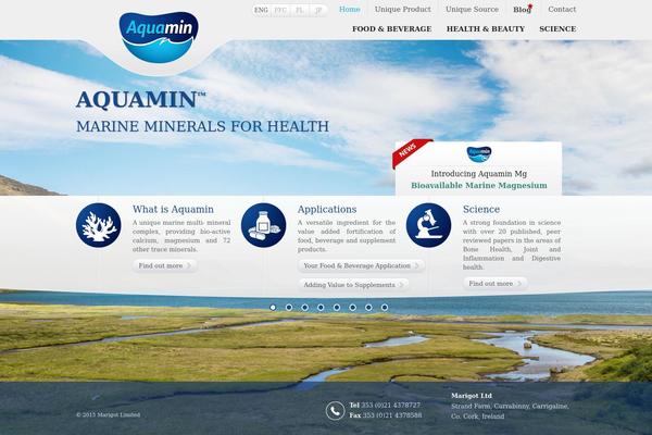 aquamin.com site used Aquamin