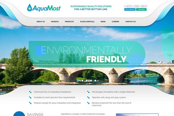 aquamost.com site used Aquamost