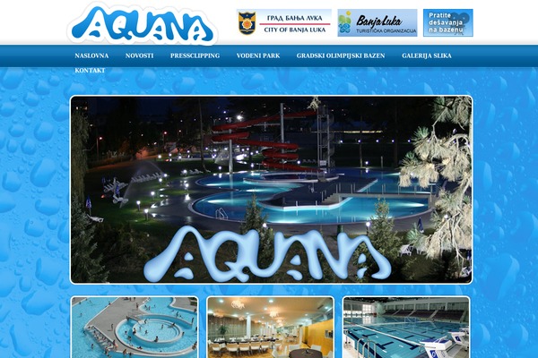 aquana.ba site used Aquana