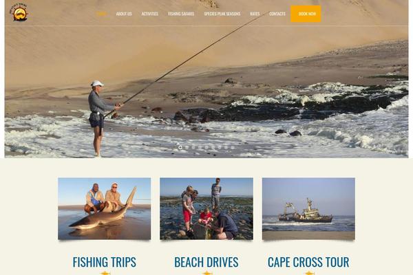 Fishingclub theme site design template sample