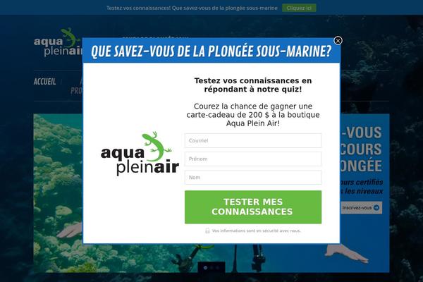 aquapleinair.com site used Tuchmo