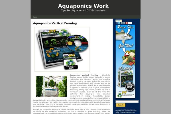 aquaponicswork.com site used Menubluesidebar