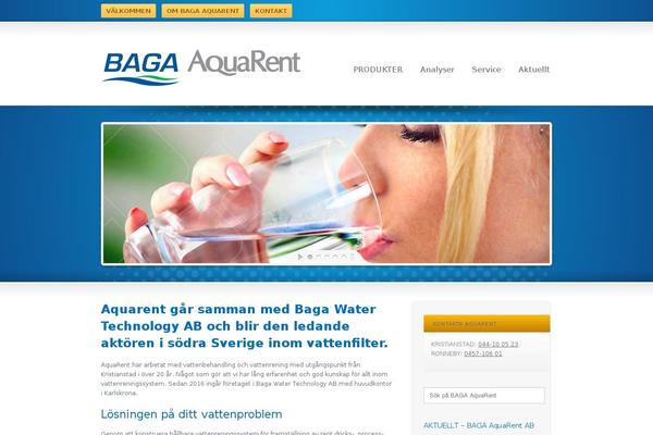 aquarent.se site used Aquarent