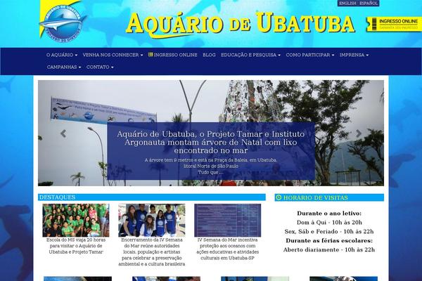aquariodeubatuba.com.br site used Aquarionew