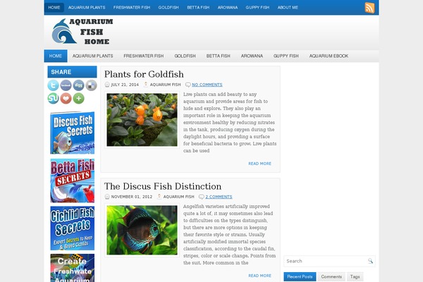 aquariumfishhome.com site used Sonic