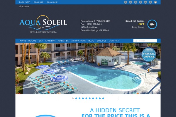 aquasoleilhotel.com site used Aqua-soleil-sage