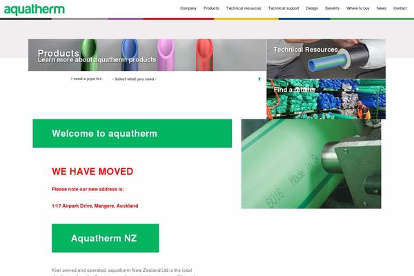 aquatherm.co.nz site used Aquatherm
