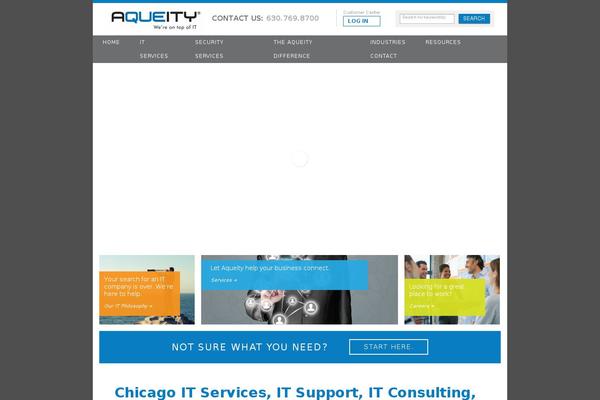 aqueity.com site used Aqueity