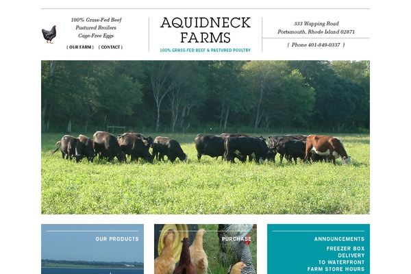 aquidneckfarms.com site used Aqf