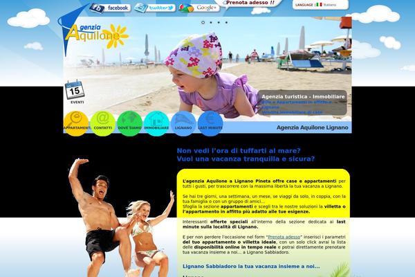 aquilonelignano.com site used Aquilone